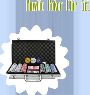 Metal poker set